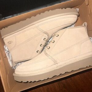 UGG Beige Ankle Boots